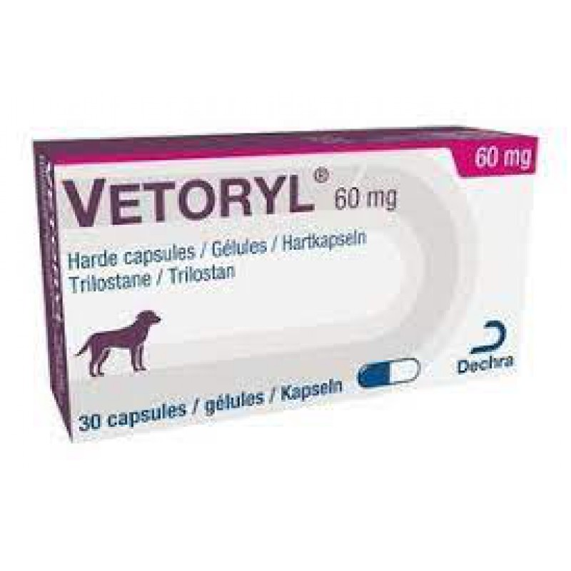 Trilostane (Vetoryl) 60mg capsule (一盒30粒)